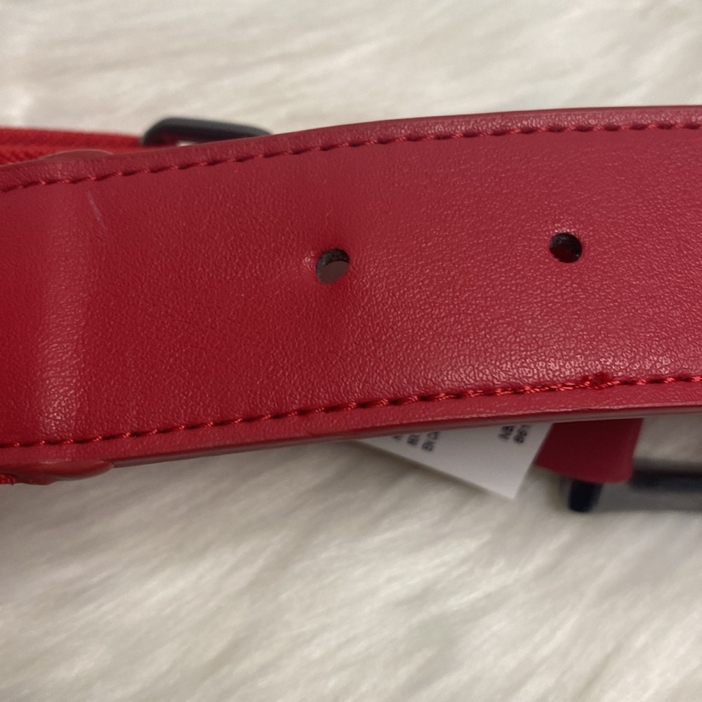 Youth Nike T-Ball or Baseball Red Belt One Size Adjustable 1.5” Thick - Picture 8 of 12